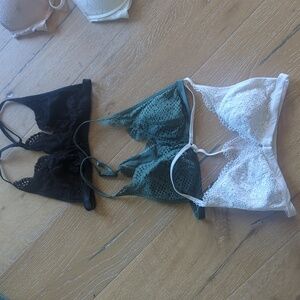 Lot of 3 bralettes by Victoria's secret